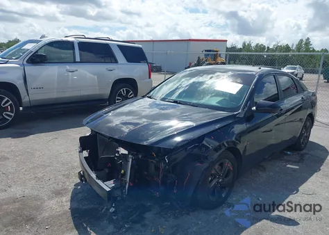 2021 Hyundai Elantra Sel из США, поврежденный, VIN 5NPLS4AG5MH009022